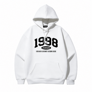 FONOW 후드티 1998 여유로운 빅사이즈 캐주얼 스타일