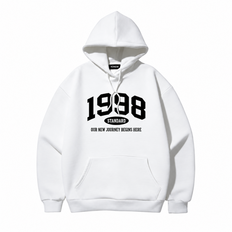 FONOW 후드티 1998 여유로운 빅사이즈 캐주얼 스타일